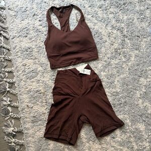 Aerie Brown Athletic Shorts